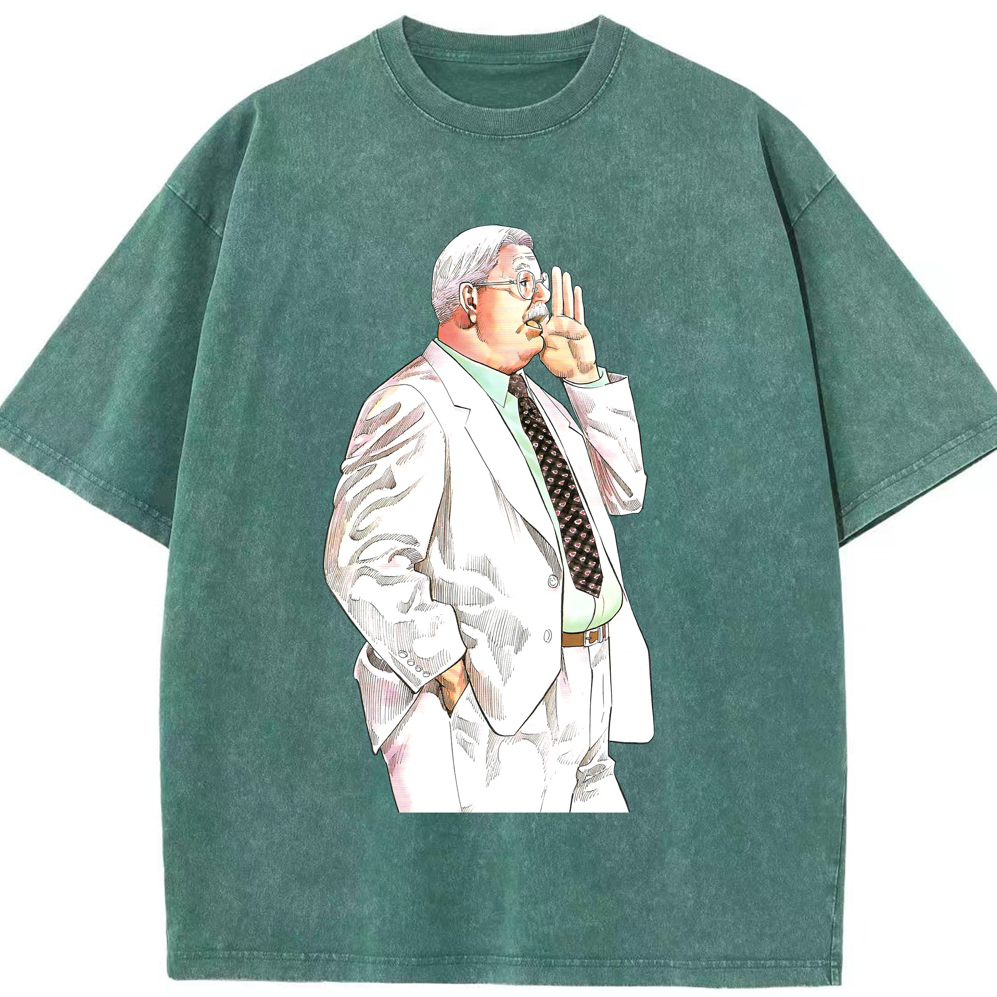 （画像用） SLAM DUNK／スラムダンク 綿100% ヴィンテージ風 半袖Tシャツ（フロントプリント）